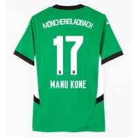 Dres Borussia Monchengladbach Manu Kone #17 Preč 2024-25 Krátky Rukáv